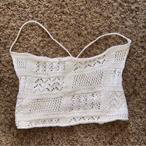 BDG | Cream Crochet Camisole Top